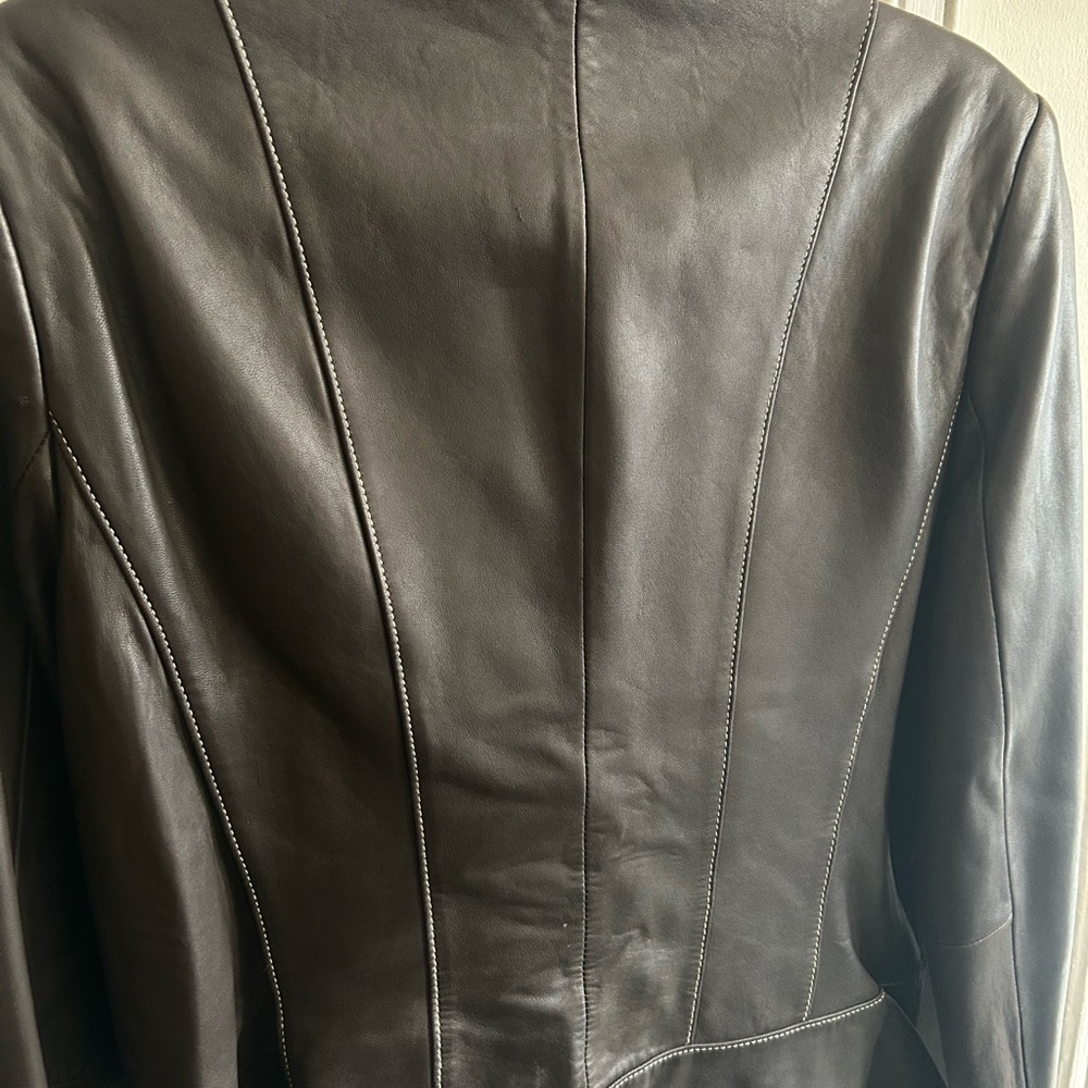 Vintage Context Brown Leather Jacket - image 6